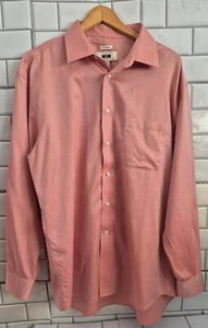 Joseph Abboud Mens Button Front Dress Shirt 100% Cotton  - Picture 1 of 3