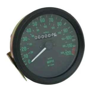Fit Dual Reading Speedometer 120 MPH 200 Kph For BMW R65 R80GS R100 GS PD R80 - Picture 1 of 5