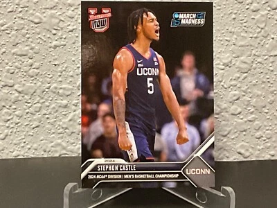 Stephon Castle,  UConn Huskies - 2024 Bowman U Now March Madness - Image 1 of 2