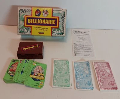 BILLIONAIRE Board Game- Vintage 1996 Spear's Games - Image 1 of 4