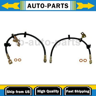 Manguera de freno delantera 2x para Mercedes-Benz ML320 1999-2003 3,2 L Foto 1 de 4