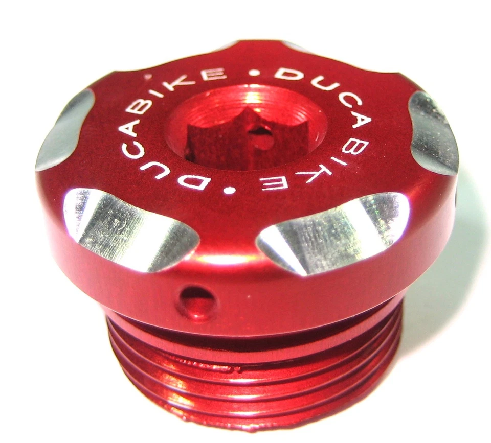Tapa tapón aceite motor Ducabike Ducati - Sport Touring ST3/S - rojo Foto 1 de 1