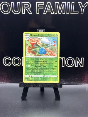 Roserade 015/196 Reverse Holo Lost Origin Uncommon Pokemon TCG 2022 LP - Image 1 of 4