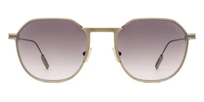 Gafas de sol Ermenegildo Zegna EZ0234 para hombre oro pálido brillante 55 mm Foto 1 de 4