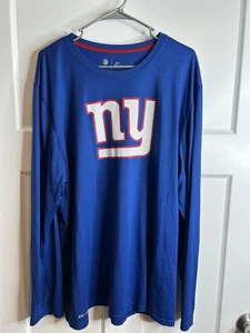 Nike Dri Fit NFL Unisex Team Apparel Gr. XXL Langarmshirt NY Giants - Bild 1 von 7
