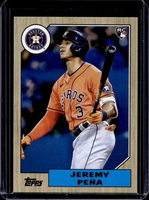 2022 Topps Archives Jeremy Pena RC Rookie #280 Astros - Image 1 of 2