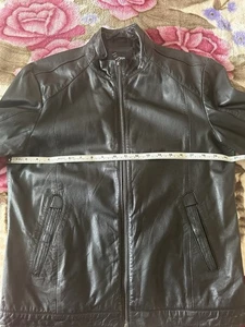 Hugo Boss Men's jacket-Black M super soft leather - Picture 1 of 9