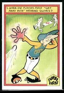 1976 Funky Sales Corp Funky Facts Baseball #10 The Good Old Days - Picture 1 of 2
