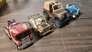 Buddy L Jeep / Tractor / Tow Truck Lot Vintage - Picture 1 of 10