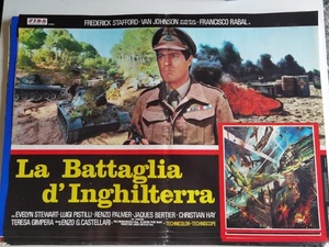 LA BATTAGLIA D'INGHILTERRA - FOTOBUSTA CINEMA cm 45 x 67 - 3 - Imagen 1 de 1