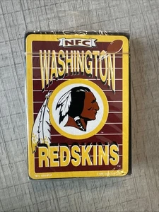 FACTORY SEALED 1994 Washington Redskins Officially Licensed Playing Cards NFC - Picture 1 of 6