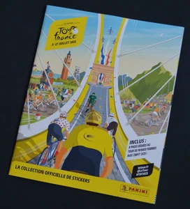 Álbum de pegatinas Panini Tour de France 2025 (VACÍO) versión francesa leve DEFECTO - Imagen 1 de 4