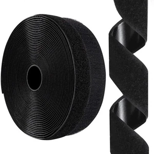 1 Inch x 26 Feet Hook and Loop Tape Sticky Back Fastener Roll, Nylon Self Adh... - Picture 1 of 7