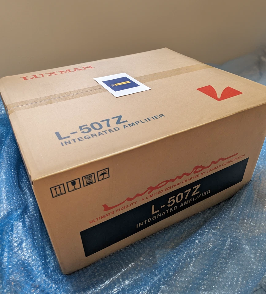 LUXMAN L-507Z Integrated Amplifier Blaster White 100V From Japan