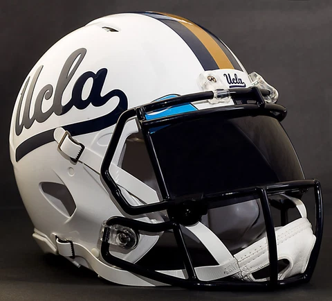 UCLA BRUINS NCAA Gameday REPLICA Football Helmet w/ OAKLEY Eye Shield Cover