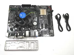 ASUS H110M-C Motherboard With Intel core i3-7100 @ 3.90 GHz CPU - Picture 1 of 6