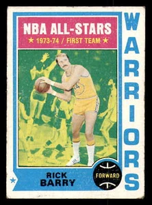 1974-75 Topps #50 Rick Barry VG-EX Warriors ID:364059 - Foto 1 di 2