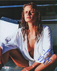 SANDRINE BONNAIRE BEAUTIFUL FRENCH ACTRESS & MODEL SIGNED SEXY PHOTO PAAS - Picture 1 of 3