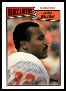 1987 Topps James Wilder Tampa Bay Buccaneers #385 - Picture 1 of 2