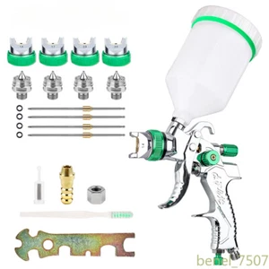 Steel Nozzle Gravity Spray Gun Spray Paint Kit Home Car Paint Spray Gun Tools - Picture 1 of 11