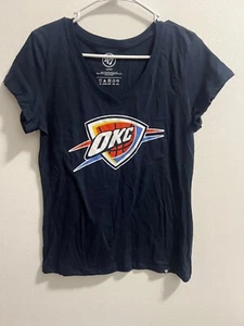 '47 Oklahoma City Thunder Women’s V Neck T Shirt Size M # - Picture 1 of 1