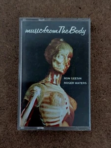 RON GEESIN & ROGER WATERS MUSIC FROM THE BODY CASSETTE Import Turkey Rare - Imagen 1 de 3