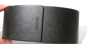 Prada Black Eyeglass or Sunglass Hard flap Case - Picture 1 of 5