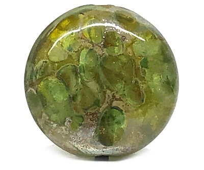 Cuentas de vidrio de murano hechas a mano con plata de Murano marca Tamara Yarilo 1 pieza Foto 1 de 4