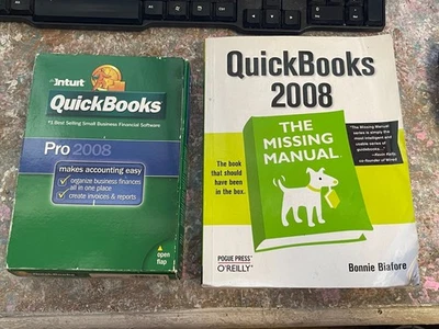 INTUIT QUICKBOOKS PRO 2008 FOR WINDOWS FULL RETAIL US VERSION =LIFETIME LICENSE= - Image 1 of 4