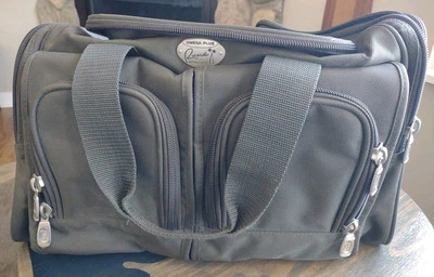 Bolso de Lona Grande Ricardo Of Beverly Hills 20"x11" Bolsillos Grandes Verde (Nunca Usado) Foto 1 de 4