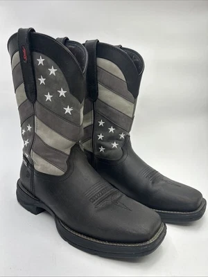 Bota Pull-On Western Flag Rebel by Durango® talla para hombre 11 estrellas y rayas Foto 1 de 4