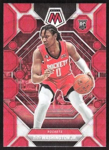4237G 2022-23 Panini Mosaic #205 TyTy Washington Jr. Red Wave - Picture 1 of 2