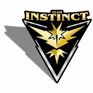 Pokemon Go Team Instinct Sticker Pokeball Valor Mystic Phone Car Window Decal - Picture 1 of 1