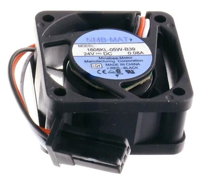 Cooling Fan For FANUC NMB-MAT 1608KL-05W-B39 24V 0.08A 3wire 40*40*20mm - Image 1 of 2
