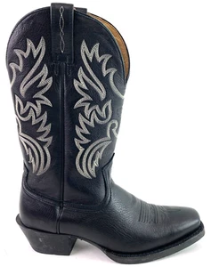 Botas vaqueras Ariat Legend de cuero con suela de crepé negras para hombre 7,5 D 10002296 - Imagen 1 de 13