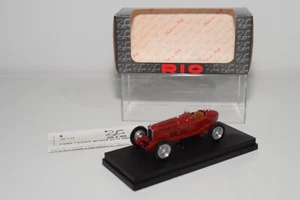 A98 1:43 RIO 4005 ALFA ROMEO P3 1932 RED TEST MIB - Foto 1 di 21