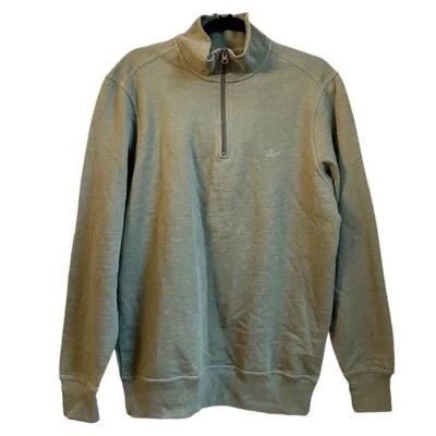 Dockers Men's Regular Fit Long Sleeve 1/4 Zip Fleece Sweatshirt SZ Small NEW - Image 1 of 4