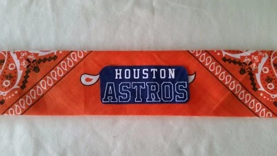  HOUSTON ASTROS BANDANA BAND Foto 1 de 3