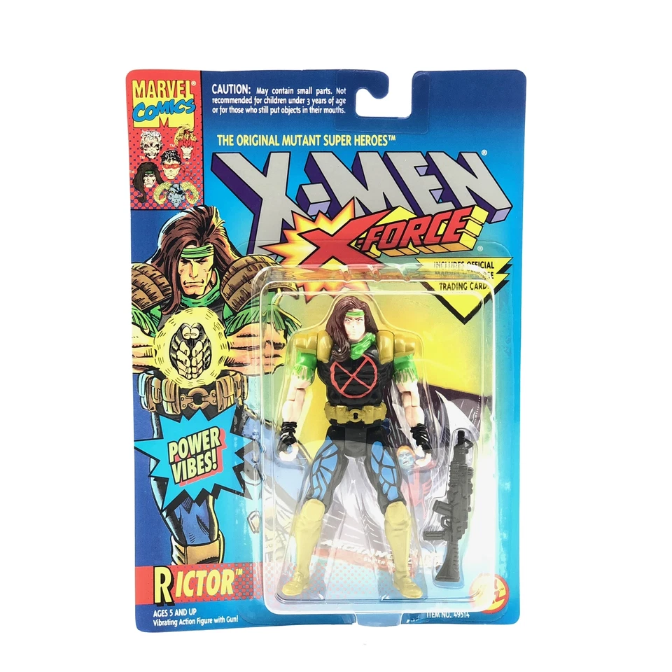 1994 ToyBiz Marvel Comics X-men X-force Rictor Action Figure