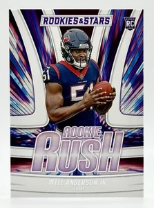 2023 Rookies & Stars Rookie Rush Will Anderson Jr. RC Houston Texans - Picture 1 of 2