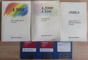 Libros y disquetes de banco de trabajo A500/A2000, EXCELENTE, funciona - Imagen 1 de 7