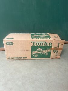 1960s TONKA Hydraulic Dump Truck 520 Toy Original Empty Box Vtg