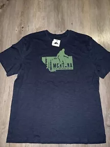 Big Foot Hiking T-shirt Montana Not All Who Wander Are Lost Men’s Size XL NEW - Picture 1 of 4