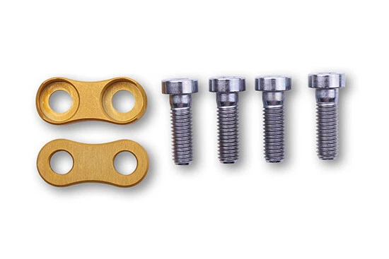 LSL Fixers for 2Slide Detent System Gold. Scope of delivery: 1 pair incl. screw - Image 1 of 1