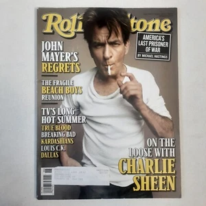 Rolling Stone Charlie Sheen Madonna John Mayer Beach Boys Fiona Apple Neil Young - Imagen 1 de 5
