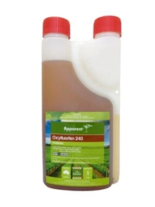 Apparent Oxyfluorfen Broadleaf & Grass Weed Control 1 & 5 Litre Crop Weeds - Picture 1 of 14