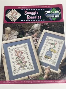 Great Big Graphs Snuggle Bunnies Cross Stitch Pattern - Picture 1 of 8