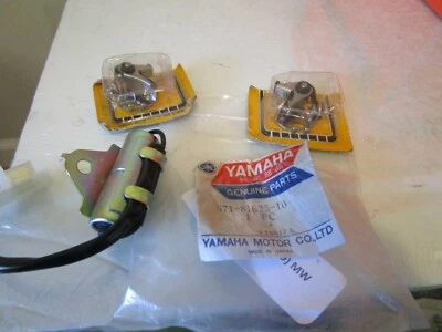 Yamaha 73-74 TX500 75-78 XS500 Points Set & Condenser 371-81621-10 /371-81622-10 - Image 1 of 3