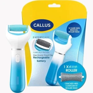 Electric Foot File Rechargeable Callus Hard Skin Remover Feet Pedicure 2 Speeds - Picture 1 of 11