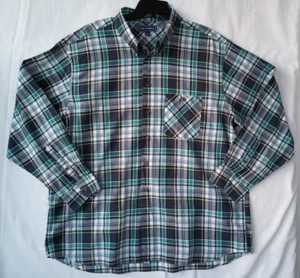 Paul Frederick Multicolor Plaid Collared Long Sleeve Shirt Mens Size XXL - Picture 1 of 5